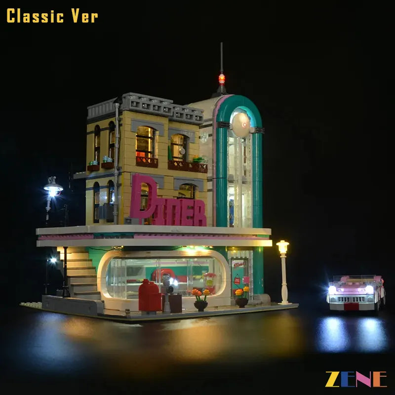 LEGO Downtown Diner #10260 Light Kit