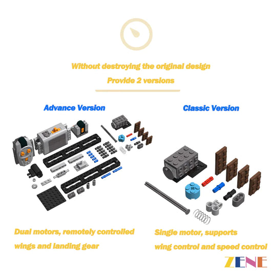 Kit de funciones de potencia para LEGO Dune Atreides Royal Ornithopter n.° 10327