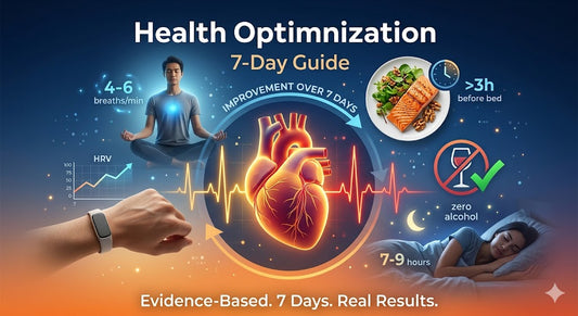 How to Improve HRV Quickly: A 7-Day Practical Guide from Diet to Breathing