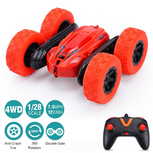RC Stunt Car X010 4WD Off Road Car 2.4Ghz Double Sided RC Car RTR Toy Gift