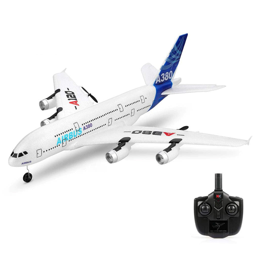 RC Plane WLtoys XK A120 Airbus A380 Model 2.4G 3CH EPP RC Airplane Fixed-Wing RTF RC Glider Toys