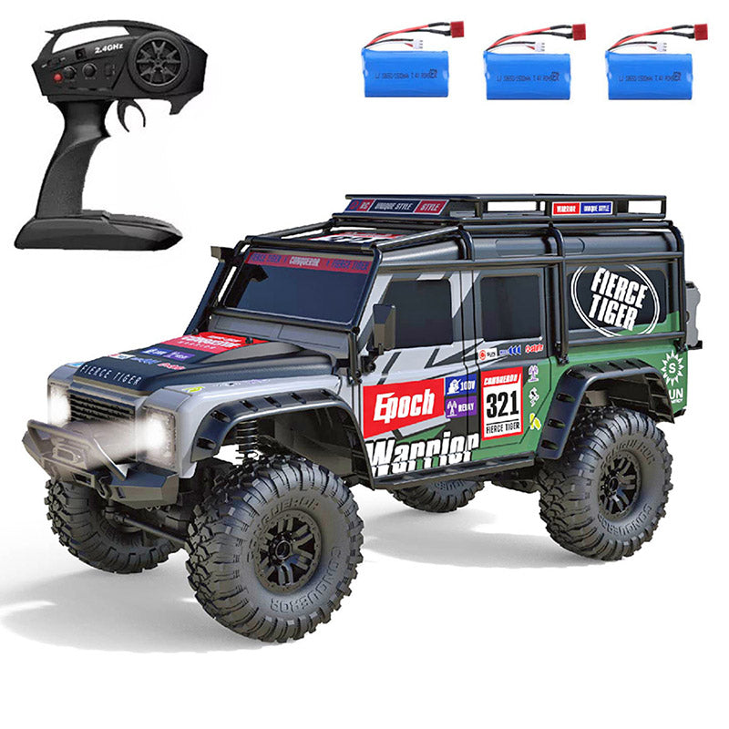 HB ZP1006 ZP1008 4WD RC Coche 1/10 Camión todoterreno Rock Crawler Luz LED RTR Camión todoterreno Juguetes 