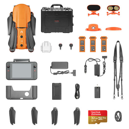 Autel Robotics EVO II Dual 640T V3 Rugged Bundle 640x512 Infrared Thermal Imaging Camera 0.8" CMOS 8K Camera Professional Quadcopter
