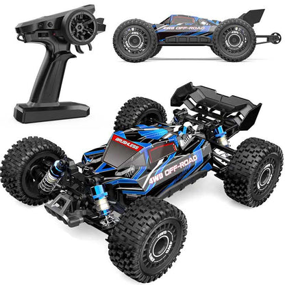 MJX 16207 HYPER GO 1/16 4WD RC Coche sin escobillas de alta velocidad 45 km/h 2.4G Coche todoterreno de derrape 