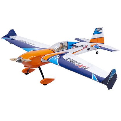 DWHobby Balsa wood Plane F3A Extra-260 Level 70 Electric Fixed wing ARF aerobatic RC Plane 1540mm Wingspan Balsa Plane