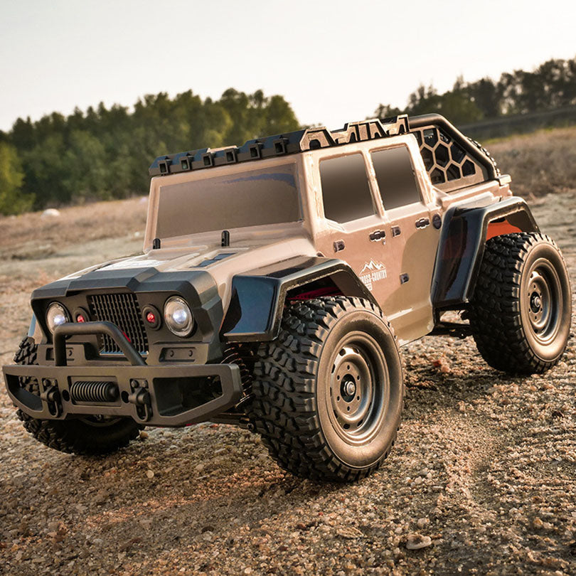 SCY 16104 Pro Jeep Retro Wrangler RC Car 1/16 70KM/H Brushless Off-Road Car 35A ESC 2847 Brushless Motor