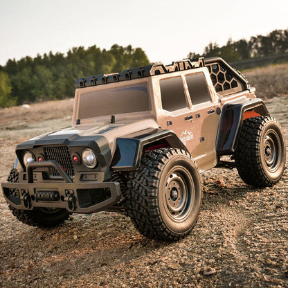 SCY 16104 Pro Jeep Retro Wrangler RC Car 1/16 70KM/H Brushless Off-Road Car 35A ESC 2847 Brushless Motor