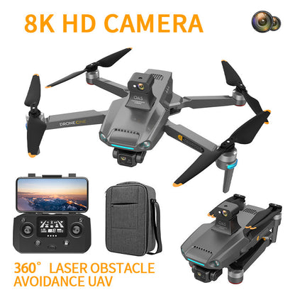 S808 Pro RC Drone 3-axis Gimbal HD Camera 8K GPS 5G Wifi FPV 5KM Aerial Photography Brushless Obstacle Avoidance Quadcopter