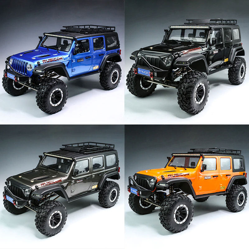 YIKONG YK4082 1/8 4WD - Vehículo todoterreno grande de alta calidad, 6 canales, RC, camión Rock Crawler 