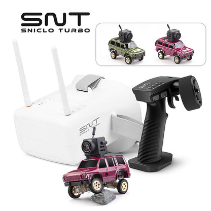 SNICLO SNT Y60 3005 1:64 RC Car FPV Goggles Car Removable Mangtic FPVBOX 4WD Car Simulation Drift Climbing Truck Gift for Kids