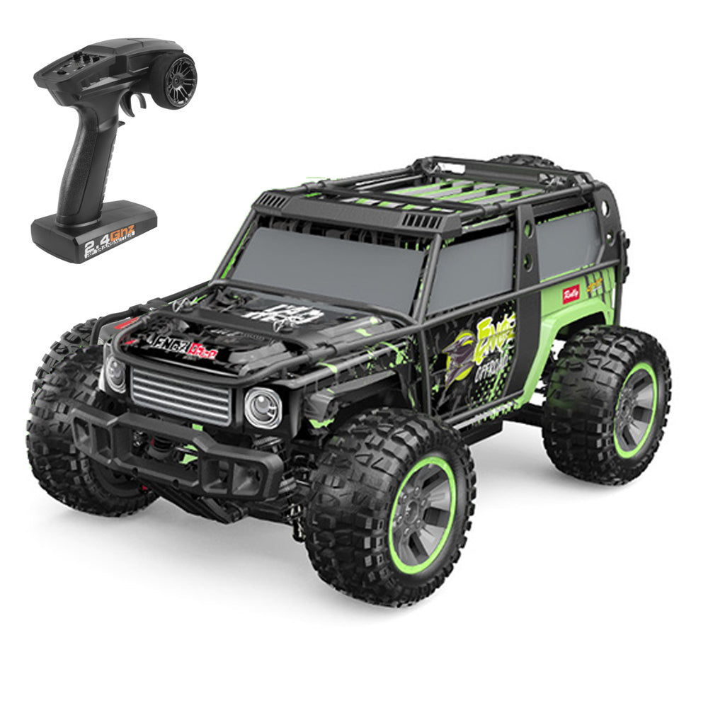 Coche RC con motor sin escobillas 1/10 4WD, todoterreno de alta velocidad, coche de derrape Big Foot 