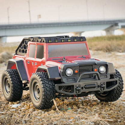 SCY 16104 Pro Jeep Retro Wrangler RC Car 1/16 70KM/H Brushless Off-Road Car 35A ESC 2847 Brushless Motor