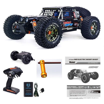 ZD Racing DBX 07 1/7 4WD 80km/h Brushless RC Car 6S Desert Monster Off-Road Truck RTR/KIT Frame RC Racing