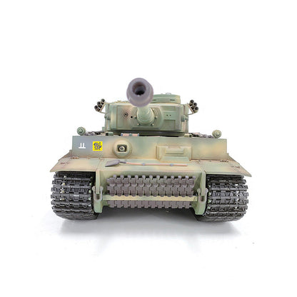 Heng Long 3818 Germany Tiger I Custom Made Camouflage Green RC Tank  1/16 Tank Toys