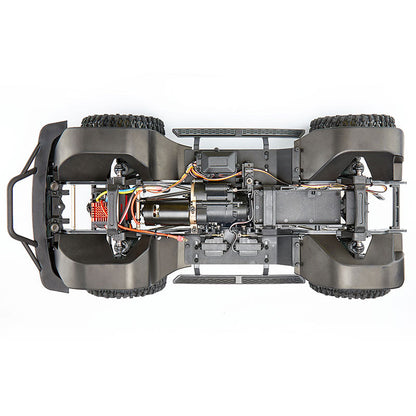 YIKONG YK4083 1/8 RC Car 4WD Off-road Rock Crawler with High/low Differential Lock Original LED Lights