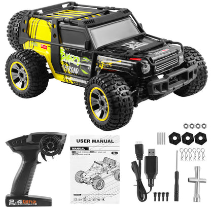 Coche RC con motor sin escobillas 1/10 4WD, todoterreno de alta velocidad, coche de derrape Big Foot 