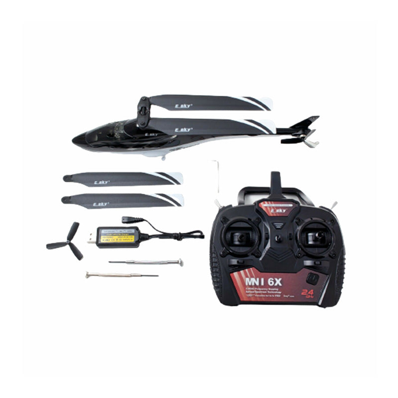 ESKY 300 V2 RC Helicopter 6CH 2.4GHZ FXZ 6 DOF Axis Flybarless Helicopter Outdoor Toy