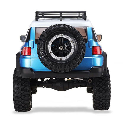 YK4103 FJ RC Car Off-road Rock Crawler Truck 4WD 1/10 with Diff Lock High/Low Gear Axle Cars LED Light
