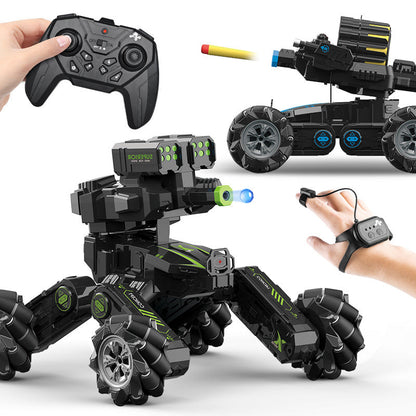 RC Car Launch Water Bomb Interactive Battle Gesture Sensing Battle Tank 4WD Drive Off-road Boy Toy Car