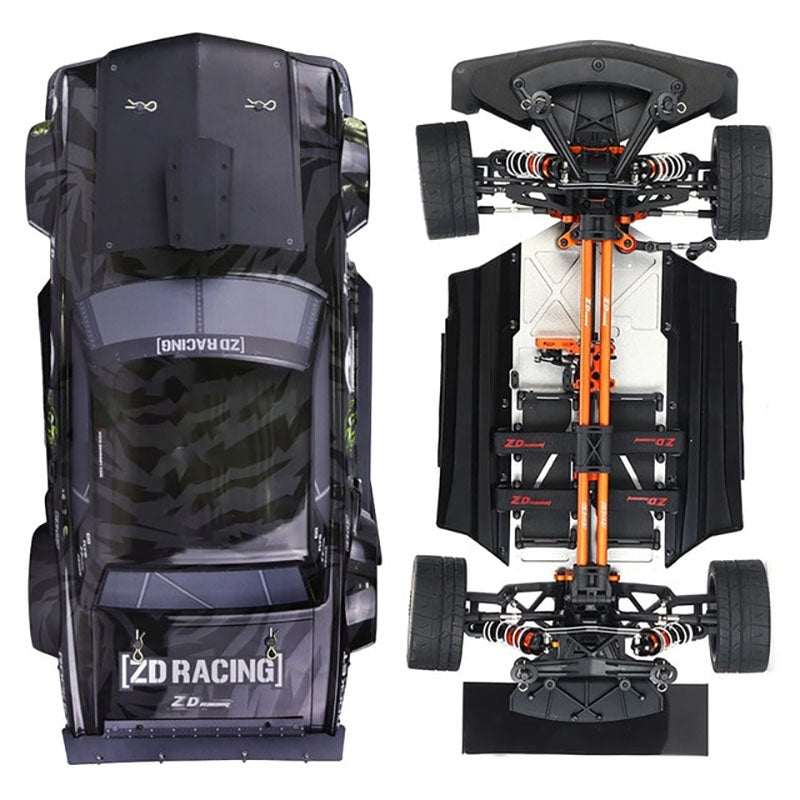 ZD Racing EX07 1/7 4WD RC Car High-Speed 130km/h Professional Flat Drift Sports Car Electric RC Model Toys Gift