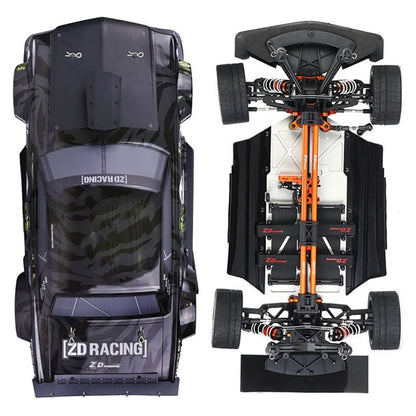 ZD Racing EX07 1/7 4WD RC Car High-Speed 130km/h Professional Flat Drift Sports Car Electric RC Model Toys Gift