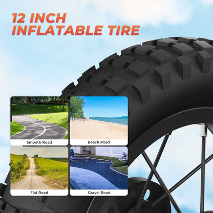 isinwheel A12 Electric Dirt Bike for Kids