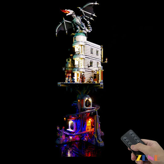 Kit de iluminación para el Banco Mágico Gringotts LEGO #76417 (Harry Potter) Ver.3