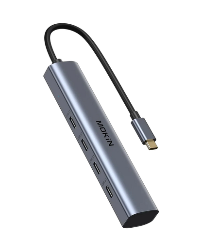 MOKiN USB-C Hub With 10Gbps 4 Ports For Laptop