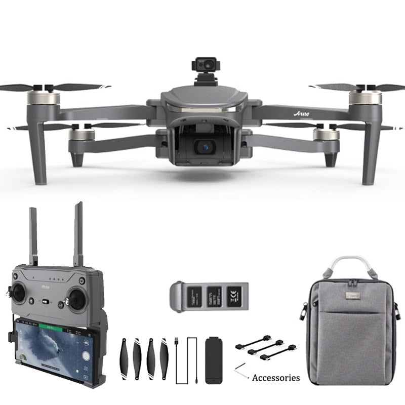 4K Drone C-FLY ARNO Plus 3-Axis Gimbal HD Camera 360° Rotating Radar Obstacle Avoidance GPS 5G Wifi FPV 5KM Quadcopter