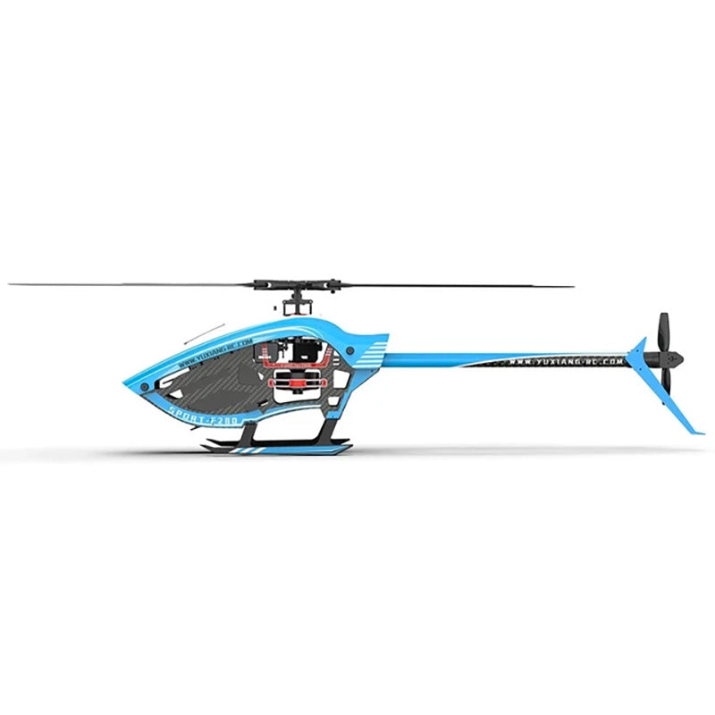 YXZNRC F280 RC Helicopter 6-Axis Gyro 3D6G Dual Brushless Direct Drive Motor Flybarless 2.4G 6CH Helicopter Toy