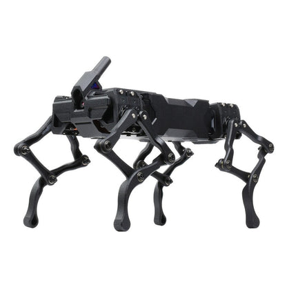 WAVEGO 12-DOF STEM Education Python Programming Robot Dog Raspberry Pi 4B Facial Recognition Color Tracking Motion Detection
