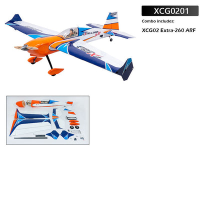 DWHobby Balsa wood Plane F3A Extra-260 Level 70 Electric Fixed wing ARF aerobatic RC Plane 1540mm Wingspan Balsa Plane