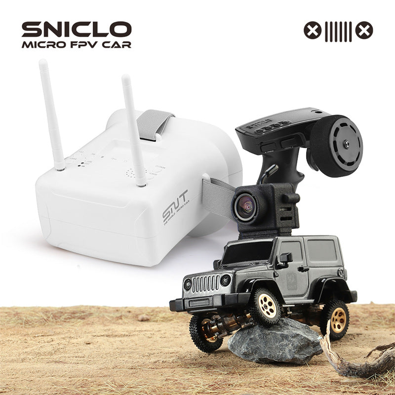 SNICLO SNT 1:64 3010 Off-Road FPV Car 4WD Micro FPV Car With Goggles Mangetic Removable FPVBOX Climbing Truck Kids Toy Gift
