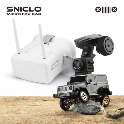 SNICLO SNT 1:64 3010 Off-Road FPV Car 4WD Micro FPV Car With Goggles Mangetic Removable FPVBOX Climbing Truck Kids Toy Gift