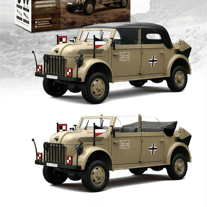 HG HG4-51 TRASPED STEYR COMMAND VEHICLE RC Car 1/18 4WD Off-Road Climbing Truck LED Light Simulated Sound Full Proportional RC Toys