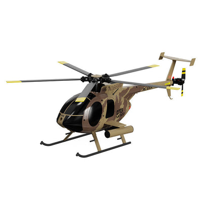 RCERA C189 MD500 Bird RC Helicopter 1:28 TUSK Dual Brushless Simulation 6-Axis Gyro Barometric Altitude Hold Helicopter Toys