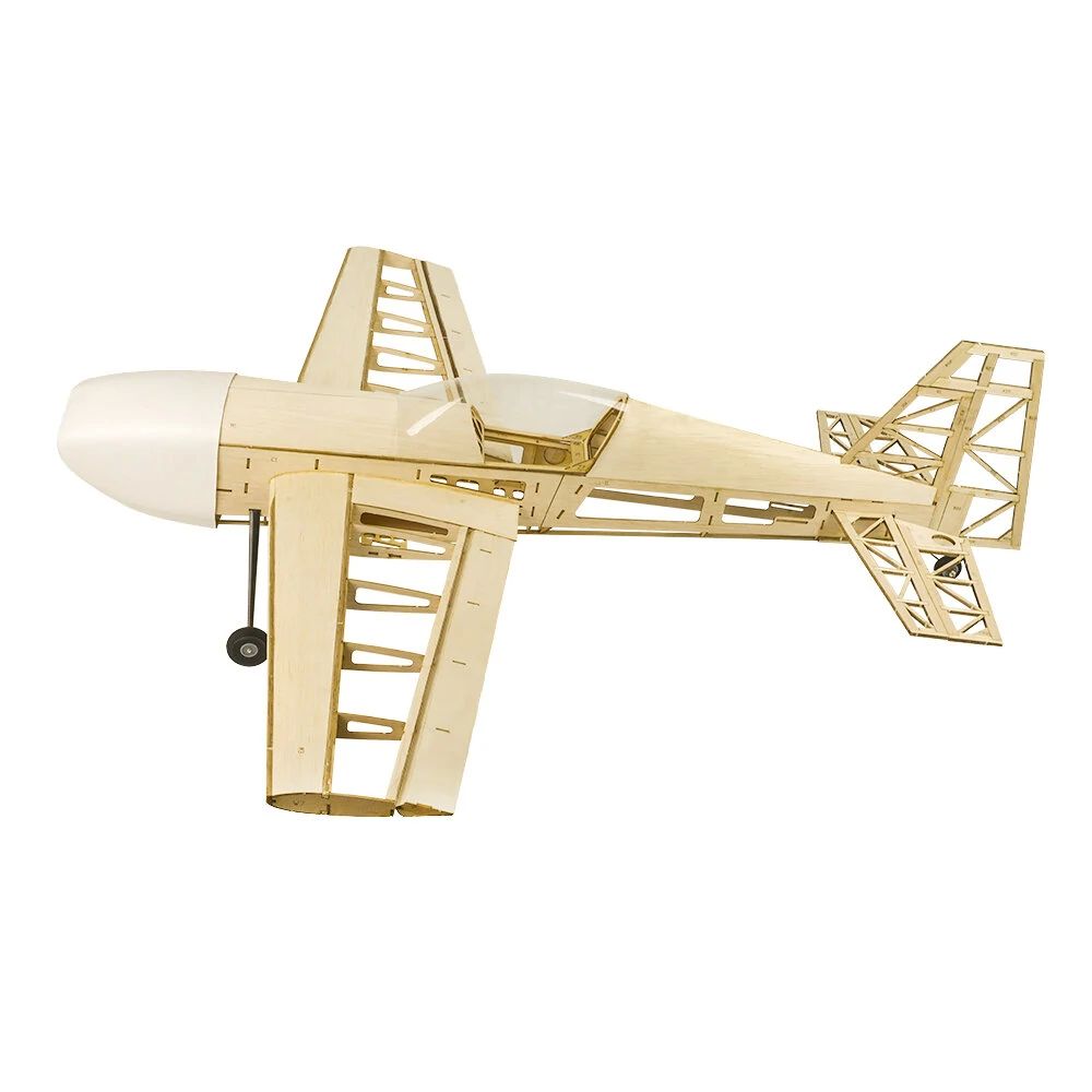 Balsa wood Plane DWHobby S25 EXTRA 330 Electric Fixed Wing Plane Balsa Kits 1000mm Wingspan