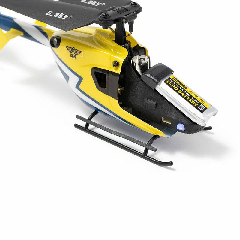 ESKY 150EC EC135 RC Helicopter 2.4G 4CH Single-Blade Flybarless Practice Stable Route Controllable Altitude Helicopter Outdoor Toy