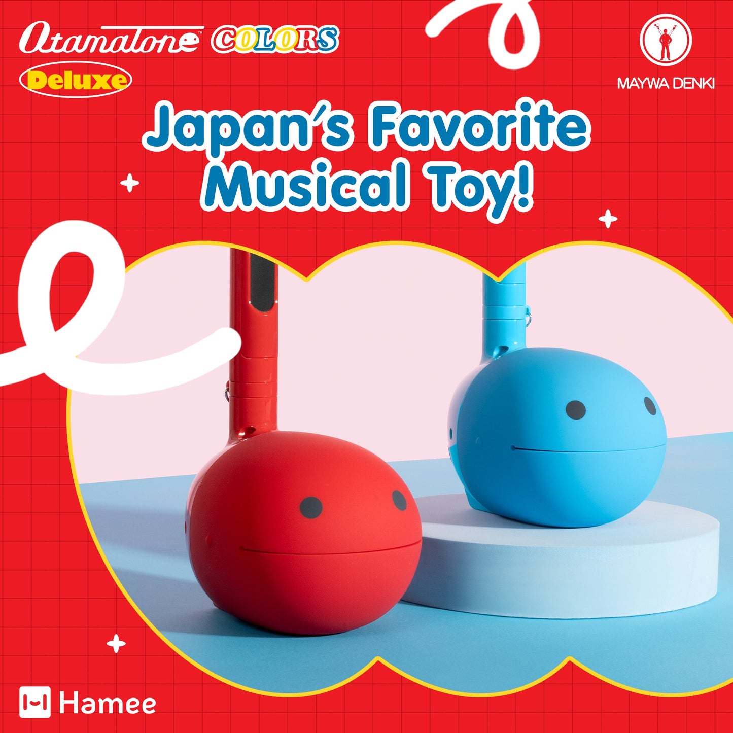 Otamatone Deluxe (Red)