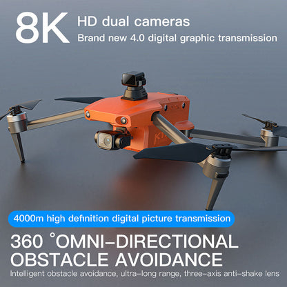 K11 Turbo 8K RC Drone Profesional 3-Axis Gimbal GPS 5G WiFi Brushless Foldable 4KM FPV RC Quadcopter