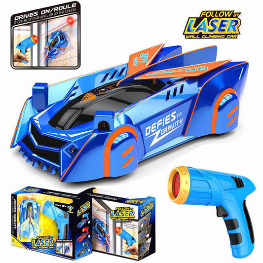 RC Car Stunt Infrared Laser Tracking Climb Wall Follow Light RC Drift Car Electric Anti Gravity Car Toys