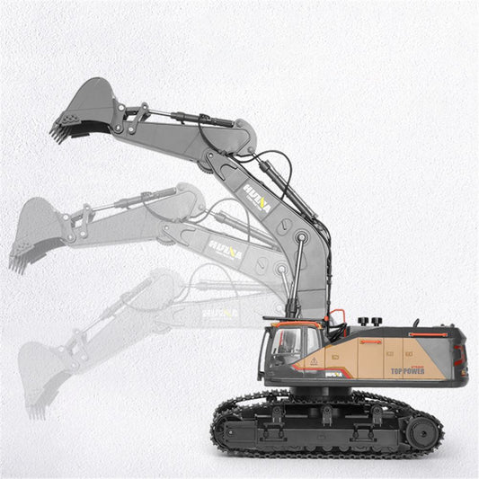 Huina 1592 Alloy RC Excavator 1:14 22CH RC Car Toys Gift