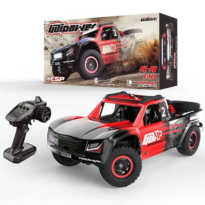 UDIRC 1002SE 1002 4WD RC Car 1/10 2.4G 60km/h Brushless Short Course Truck LED Light Gyro All Terrain Desert Off Road Truck