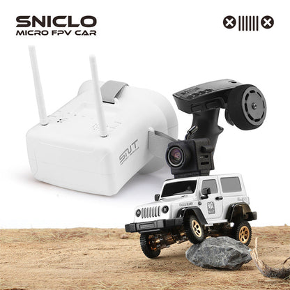 SNICLO SNT 1:64 3010 Off-Road FPV Car 4WD Micro FPV Car With Goggles Mangetic Removable FPVBOX Climbing Truck Kids Toy Gift