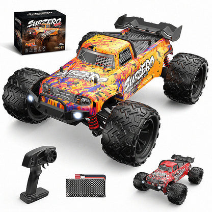 RC Car 4WD 1/16 High Speed Graffiti Version Off-Road Truck Big Foot Drift Car