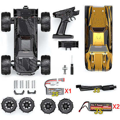 MJX Hyper Go 14209 14210 V2.0 1/14 Waterproof High-Speed Brushless RC Car 4WD Off-Road Racing Electric Truck Metal Chassis