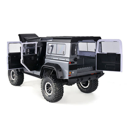 YIKONG YK4104 Defender 1/10 4WD RC Car 2.4GHz Off-road Rock Crawler with High/low Differential Lock Original LED Lights