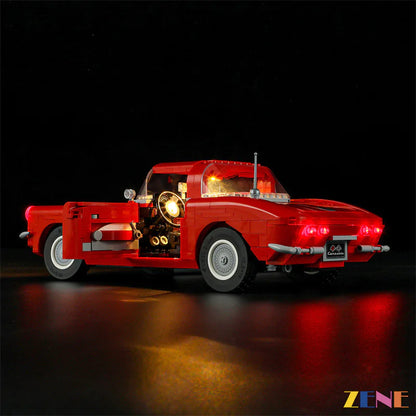 Kit de luces para LEGO Chevrolet Corvette 1961 n.° 10321 (versión 2)