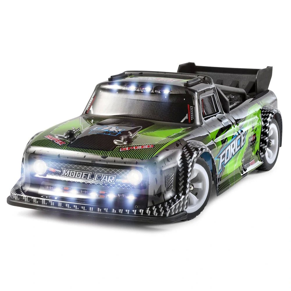 Wltoys 284131 RC Drift Car RTR 4WD 1/28 2.4G Short Truck Metal Chassis with LED Light