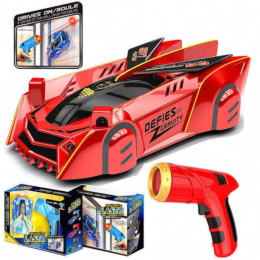 RC Car Stunt Infrared Laser Tracking Climb Wall Follow Light RC Drift Car Electric Anti Gravity Car Toys